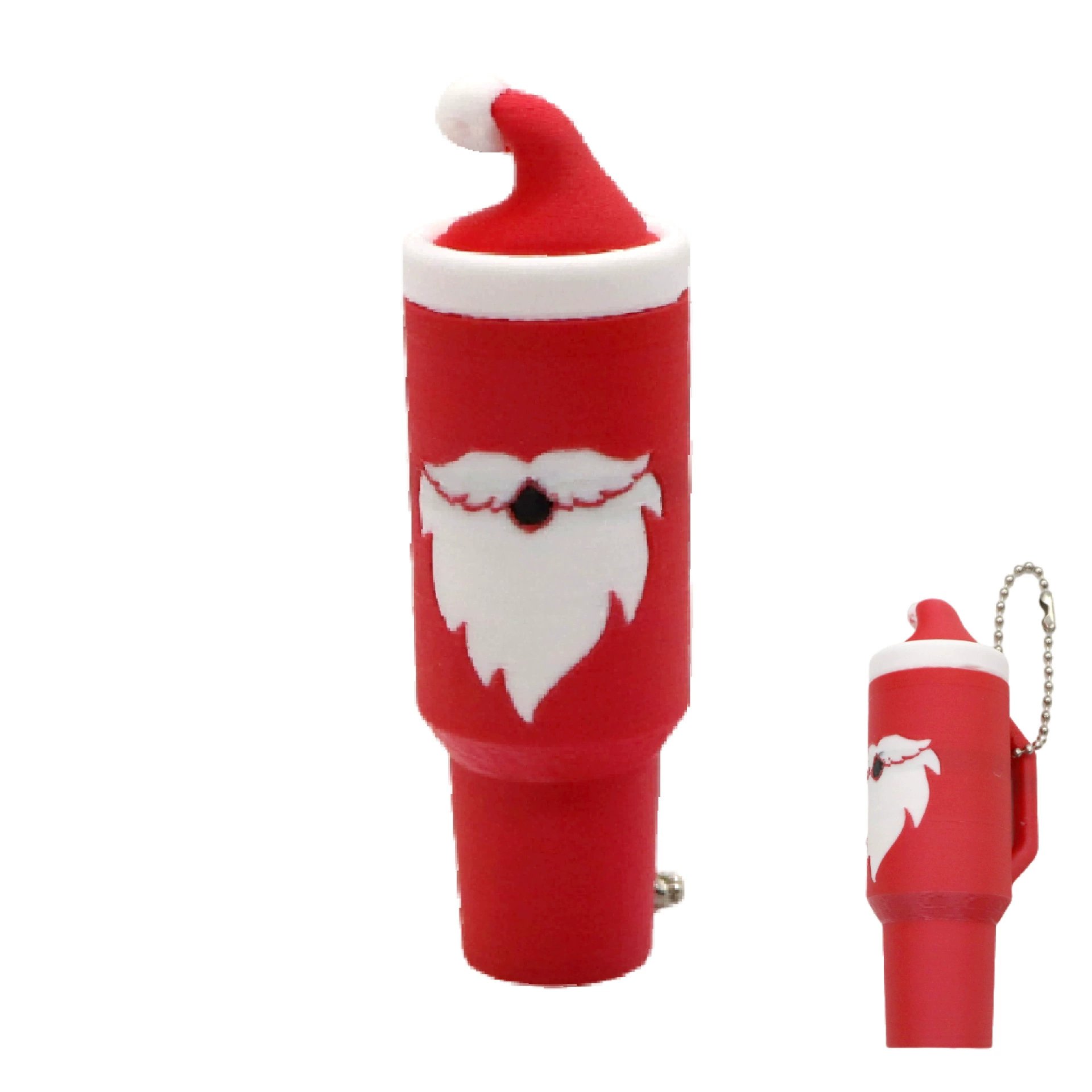 🎁✨ Lipstick Anti-Loss Keychain—Perfect Gift for Holidays & Special Occasions! (Halloween Pumpkin & Christmas Reindeer)