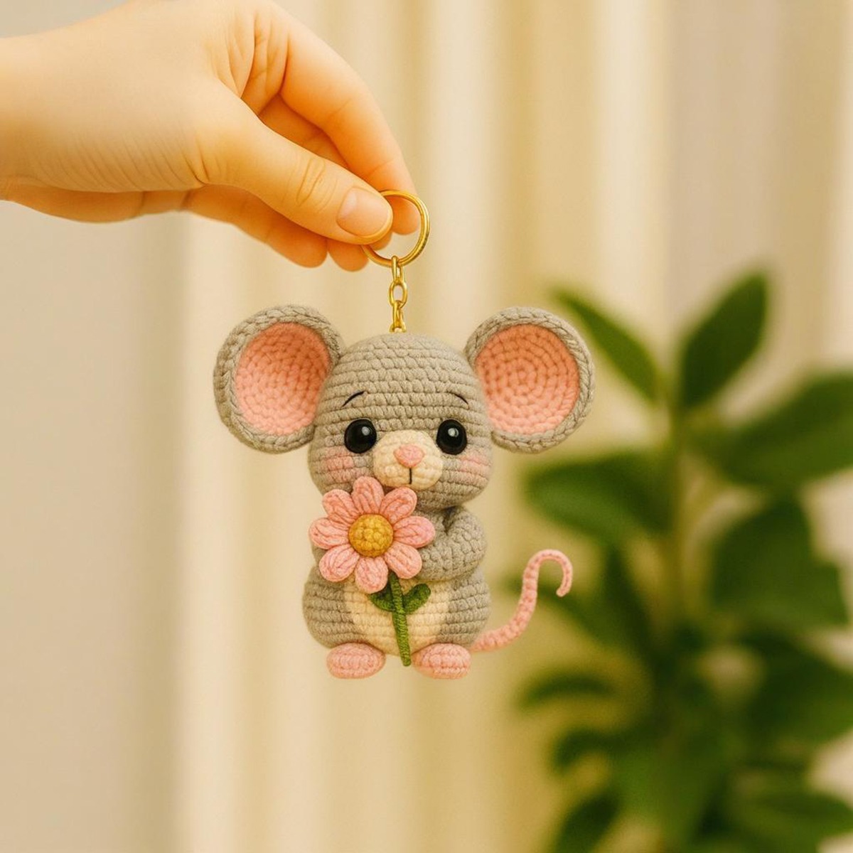 🎁✨ Adorable Crochet Animal Keychains | Handmade Gift for Holidays & Special Occasions 💖