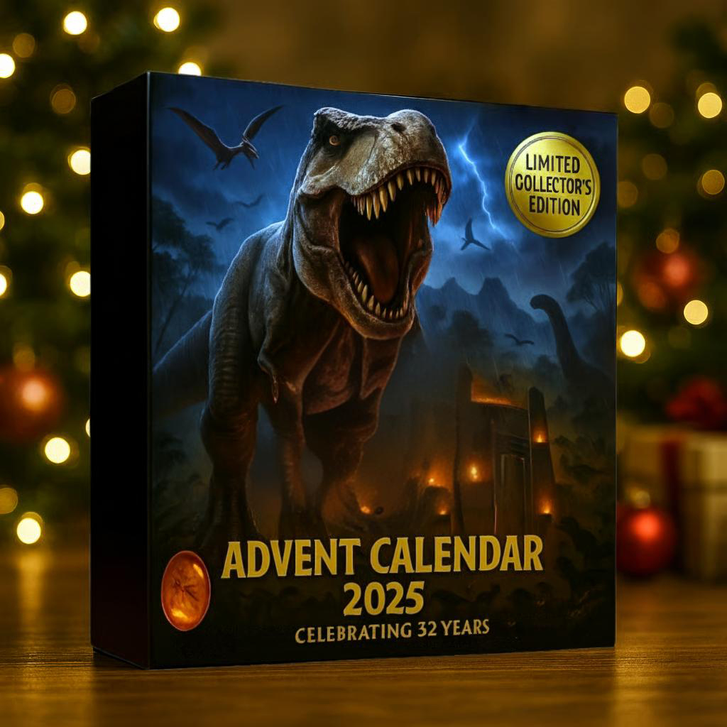🦖🎁 Dinosaur Park Advent Calendar – Perfect Holiday Gift for 32nd Anniversary & Special Occasions (2025)