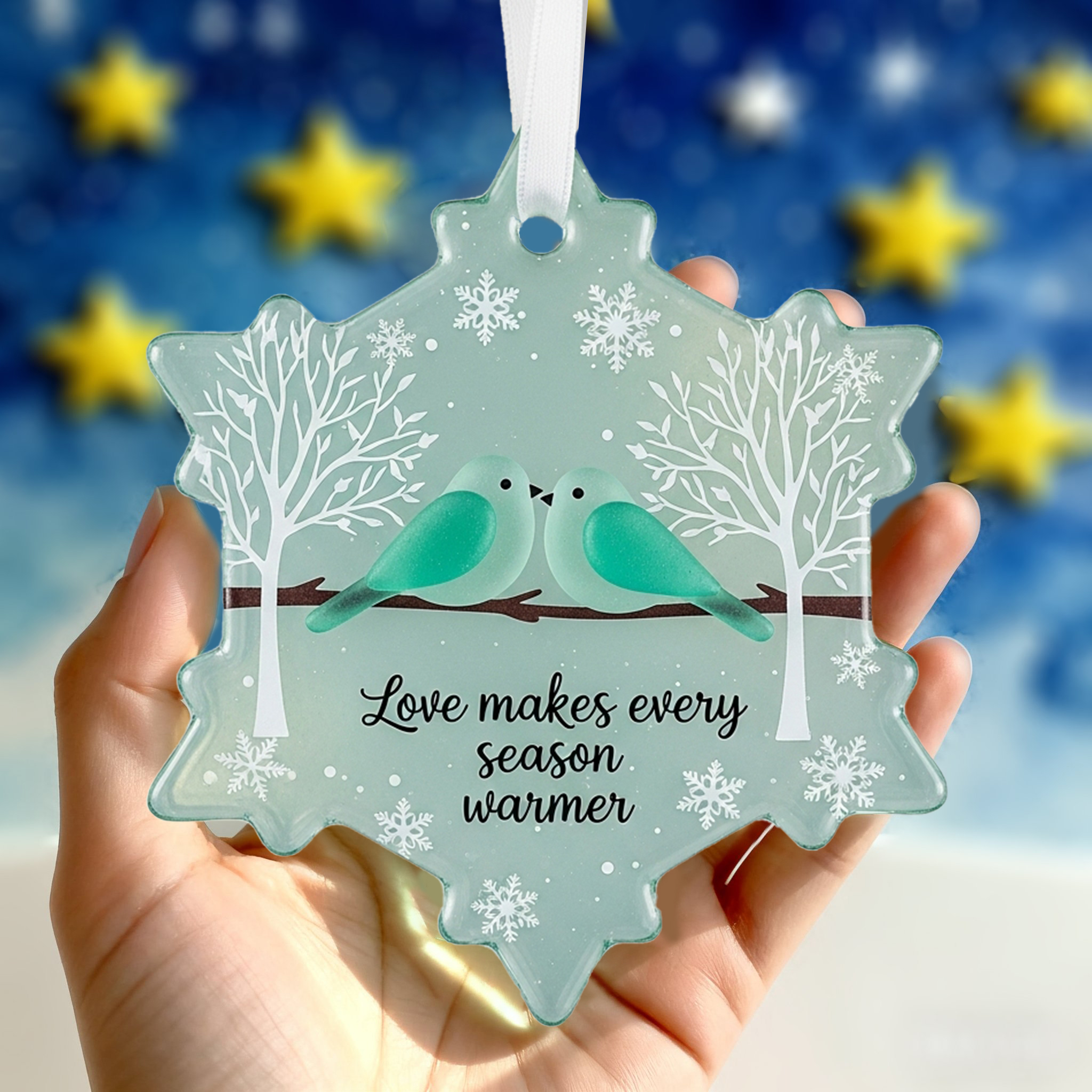 🎁✨ Handmade Sea Glass Holiday Decorations – Perfect Christmas Gift & Special Occasion Present!