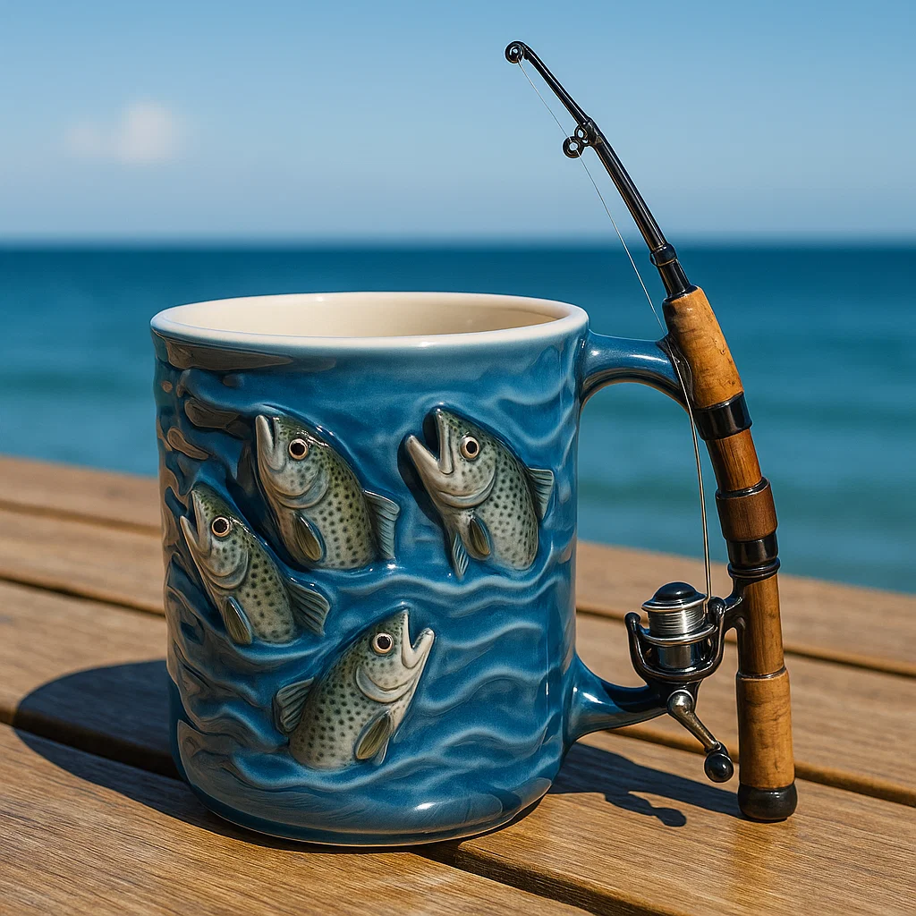 🎣 Perfect Fishing Mug Gift for Anglers – Ideal for Holidays & Special Occasions 🎁