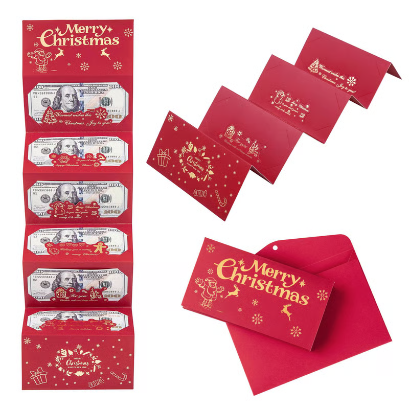 🎁💝 Festive Holiday Cash Gift Envelope - Perfect Christmas & Special Occasion Present! 🔥🎄