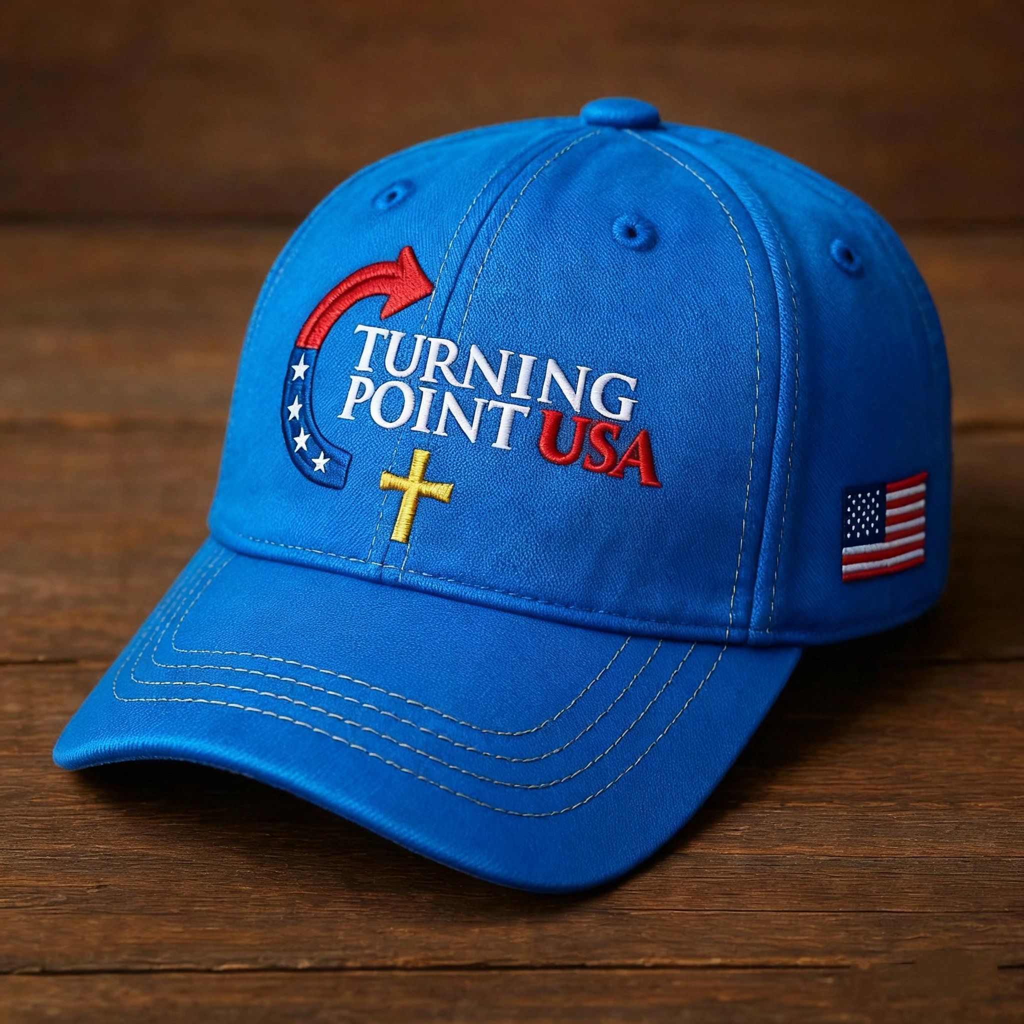 🇺🇸 Turning Point USA Patriotic Cap - Perfect Gift for Holidays & Special Occasions! 🎁 (Breathable, Lightweight & Unisex)