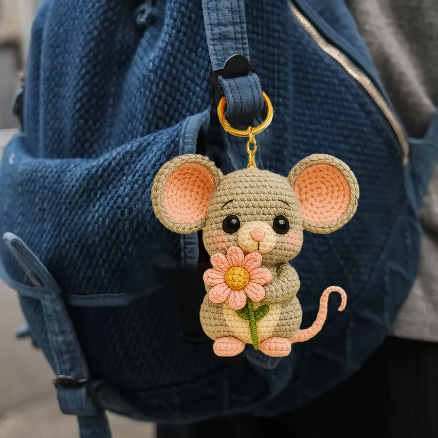 🎁✨ Adorable Crochet Animal Keychains | Handmade Gift for Holidays & Special Occasions 💖