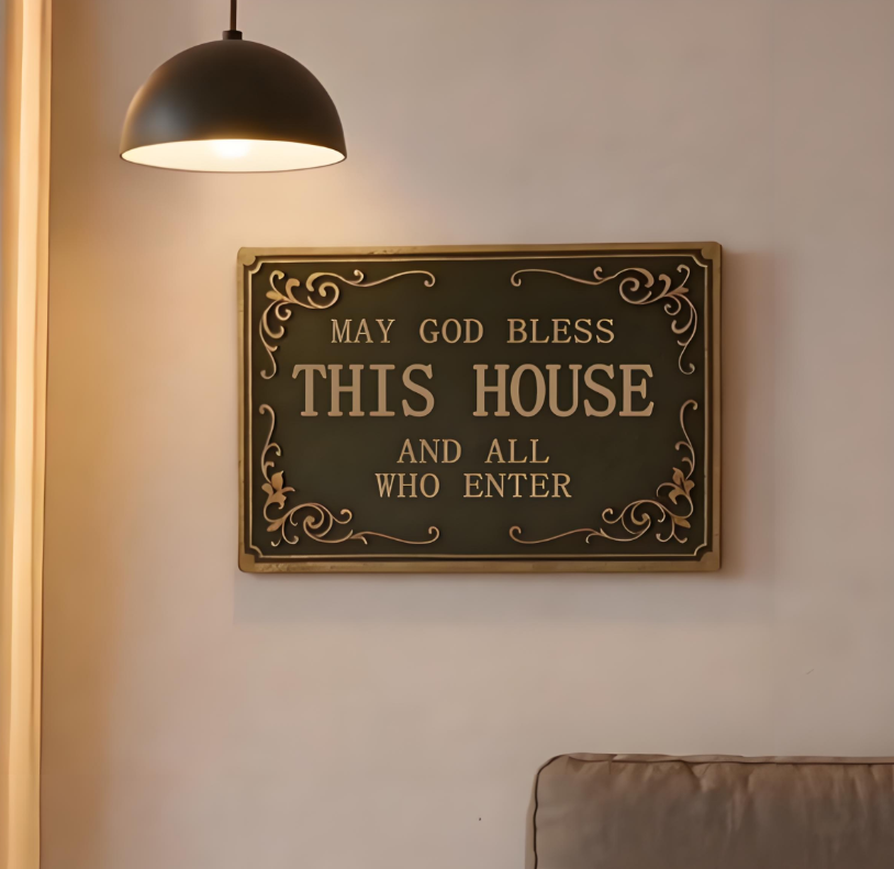 MAY GOD BLESS THIS HOME 🏠✨