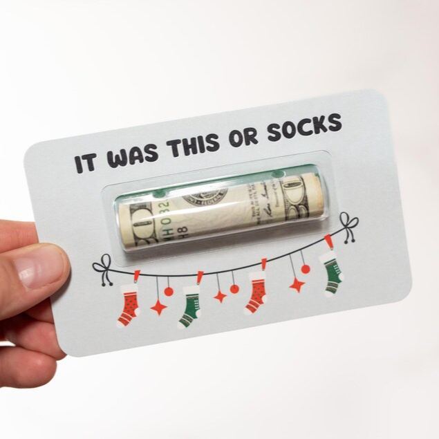 🎁✨ Hilarious Christmas Money Holder – Perfect Gift for Holidays & Special Occasions!