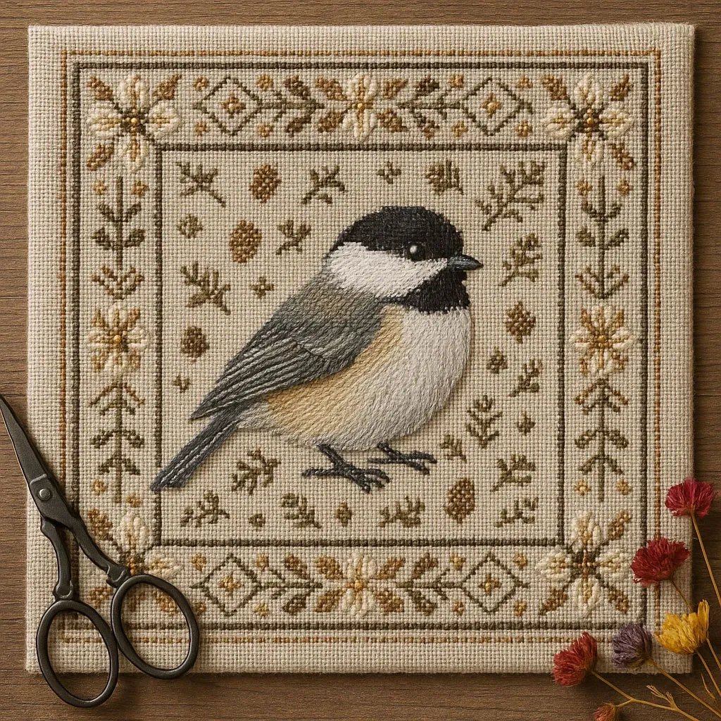 🎄✨ Cardinal Cross Stitch Kit – Perfect Holiday & Special Occasion Gift 🎁💝