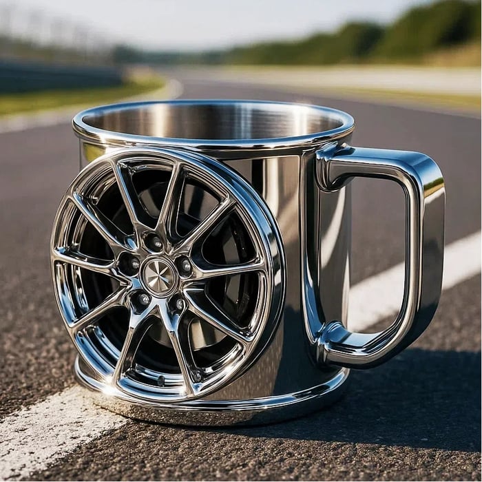 🎁✨Racing Wheel Mug - Perfect Holiday & Special Occasion Gift