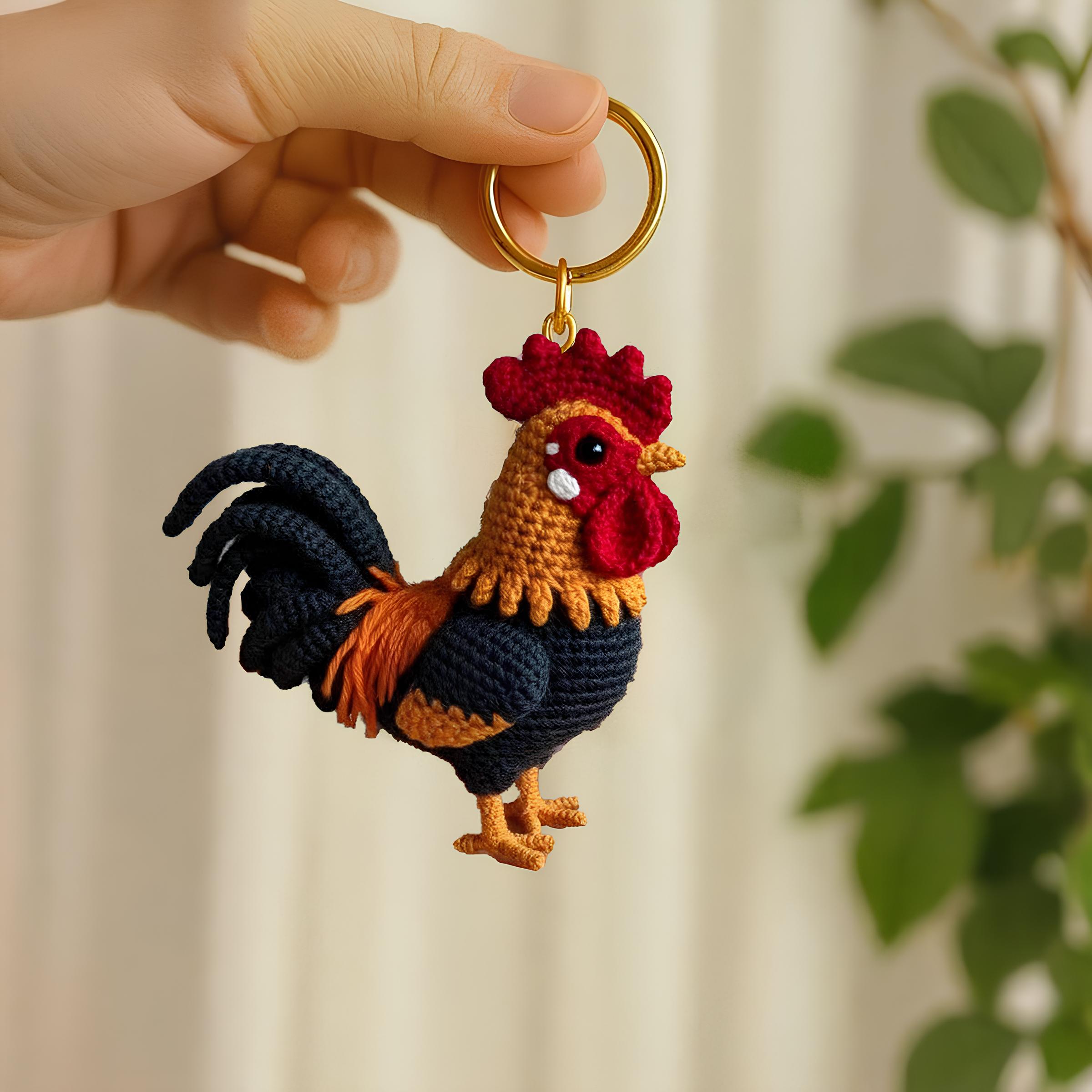 🎁✨ Adorable Crochet Animal Keychains | Handmade Gift for Holidays & Special Occasions 💖