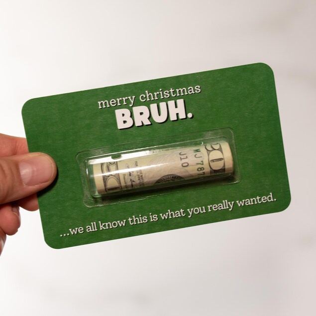 🎁✨ Hilarious Christmas Money Holder – Perfect Gift for Holidays & Special Occasions!