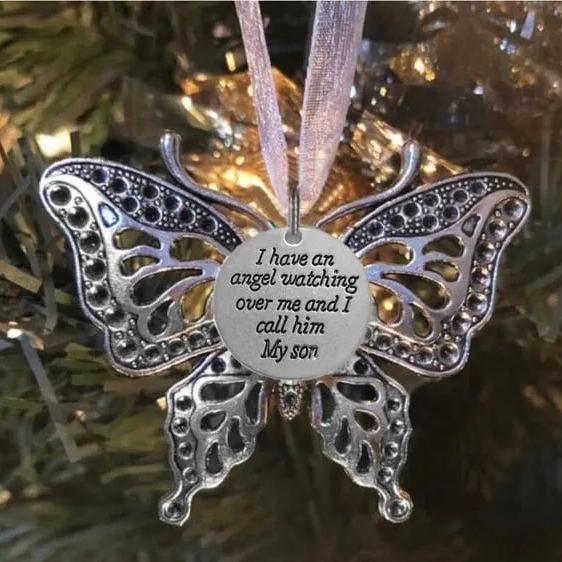 🎁 Butterfly Memorial Pendant - Heartfelt Gift for Holidays & Special Occasions ❤️