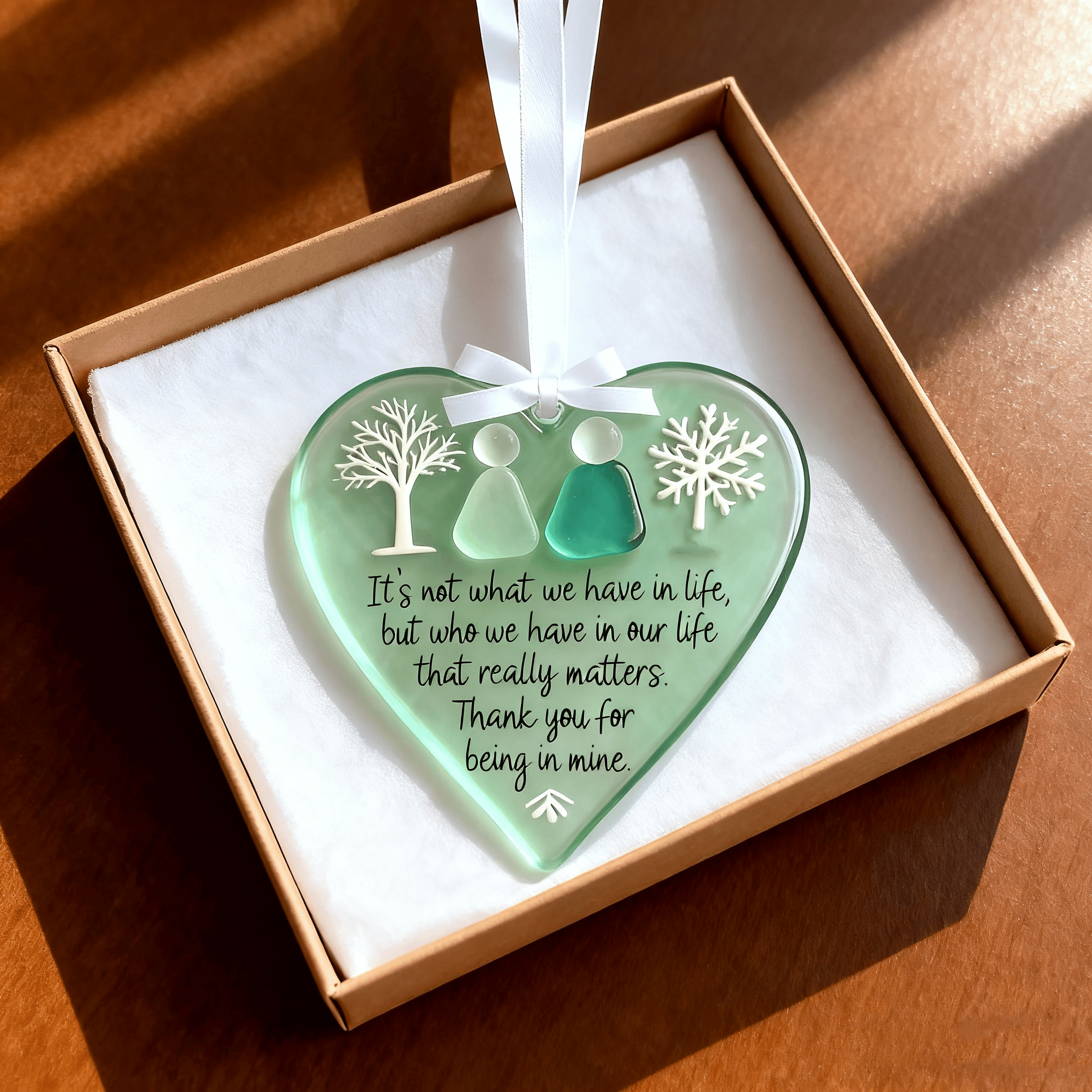 💖Handcrafted Heart-Shaped Sea Glass Decor – Perfect Holiday & Special Occasion Gift! 🌊✨