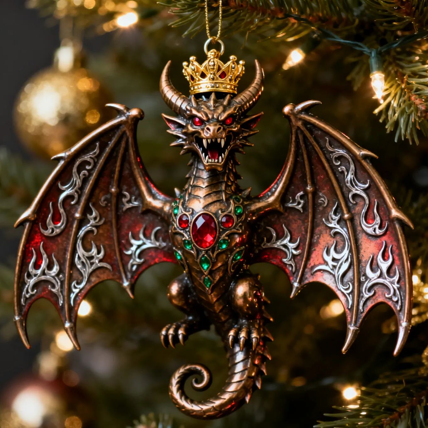 ✨Dragon Christmas Ornament - Perfect Holiday & Special Occasion Gift 🎁🐉