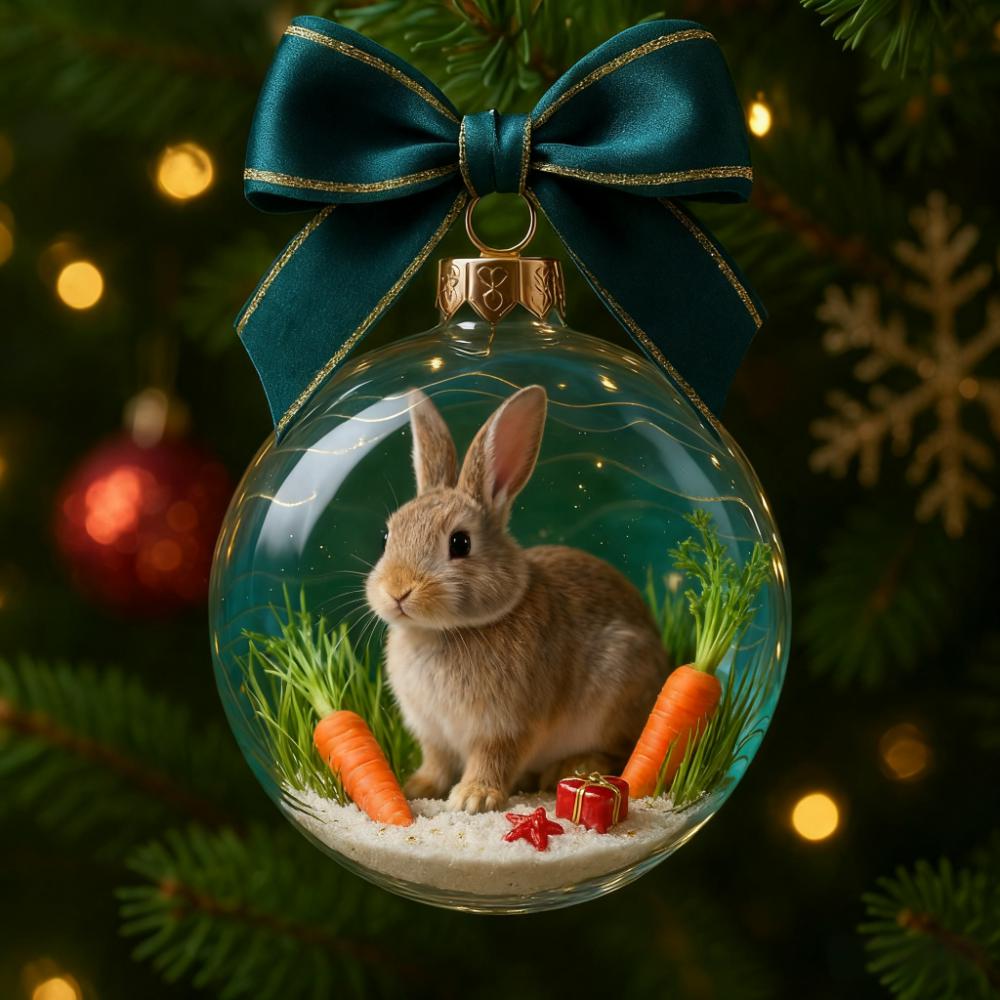 Festive Animal Christmas Ornaments 🎄🐾 – Perfect Holiday Gift for Special Occasions!