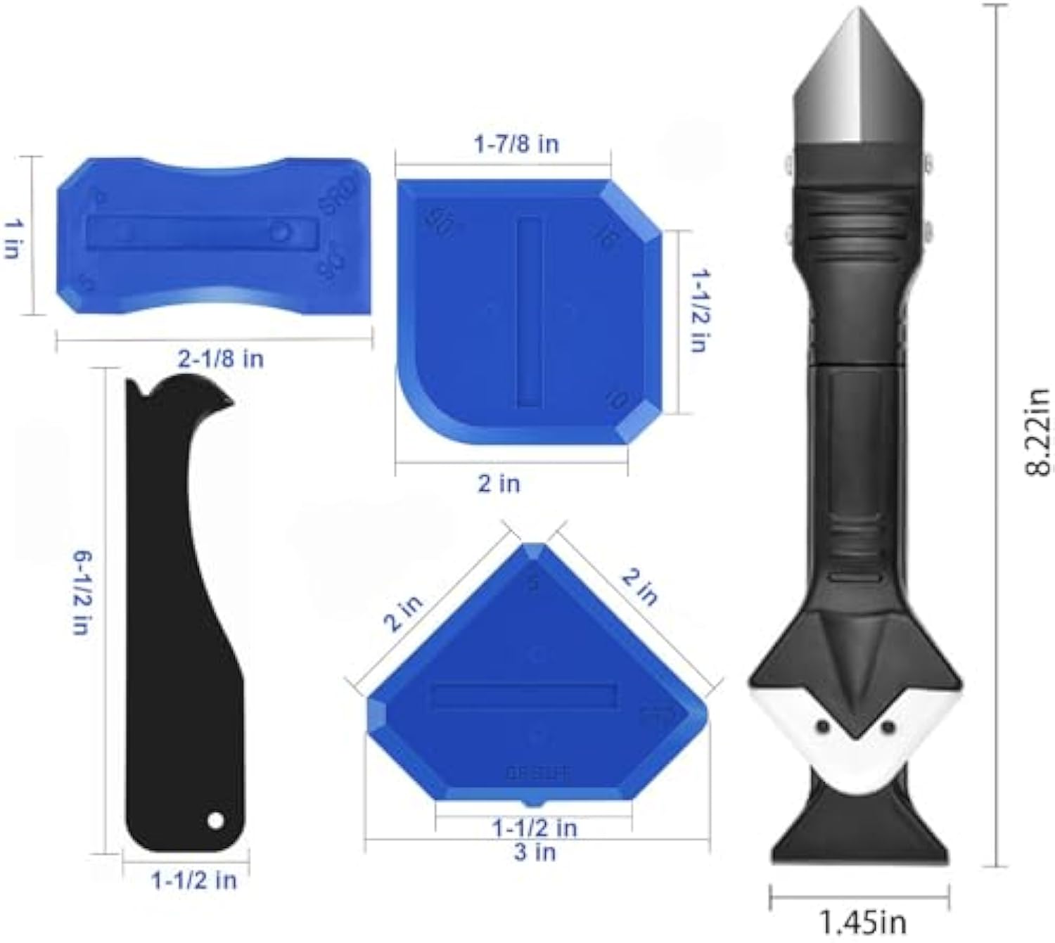 🎁 Perfect Gift! Caulking & Grout Removal Tools Set for Holidays & Special Occasions 🔧