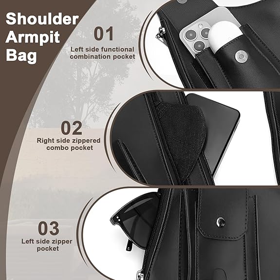 🎁 Double Shoulder Strap Anti-Theft Tactical Bag - Perfect Holiday & Special Occasion Gift 🎒