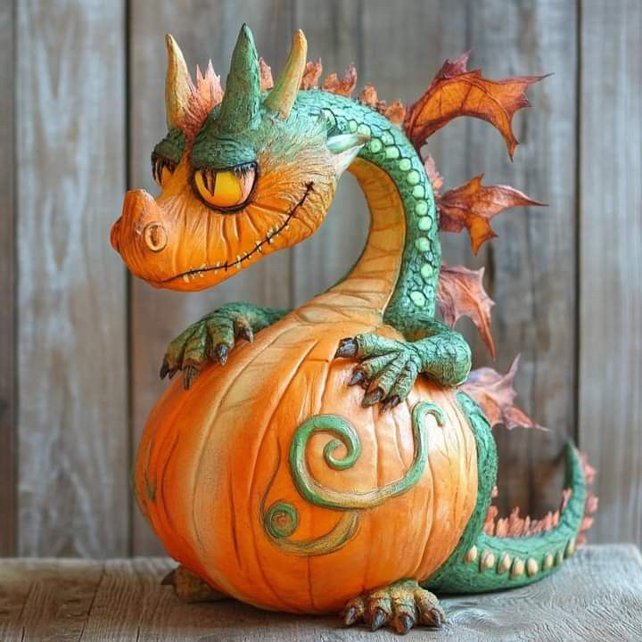 🎃🐉 PumpkinDragon - The Perfect Halloween Gift & Magical Guardian Spirit! 🎁✨