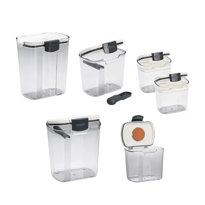 🎁 Perfect Holiday Baking Gift Set - 4/6 Pcs Kitchen Storage Containers 🍪