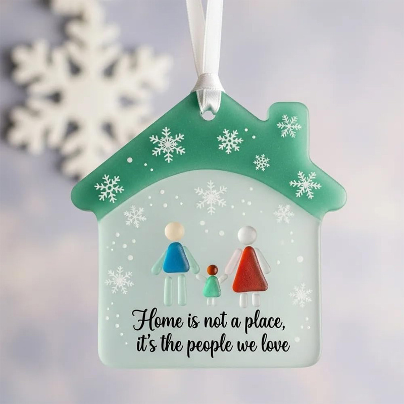Festive Friendship Sea Glass Keepsake 🎁🌟 – Perfect Holiday & Special Occasion Gift!