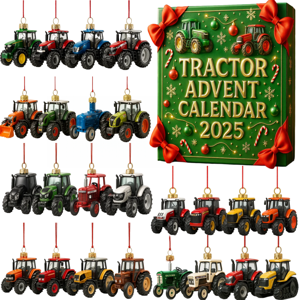 🎁 Holiday Surprise—2025 Tractor Advent Calendar | Perfect Christmas & Birthday Gift 🚜
