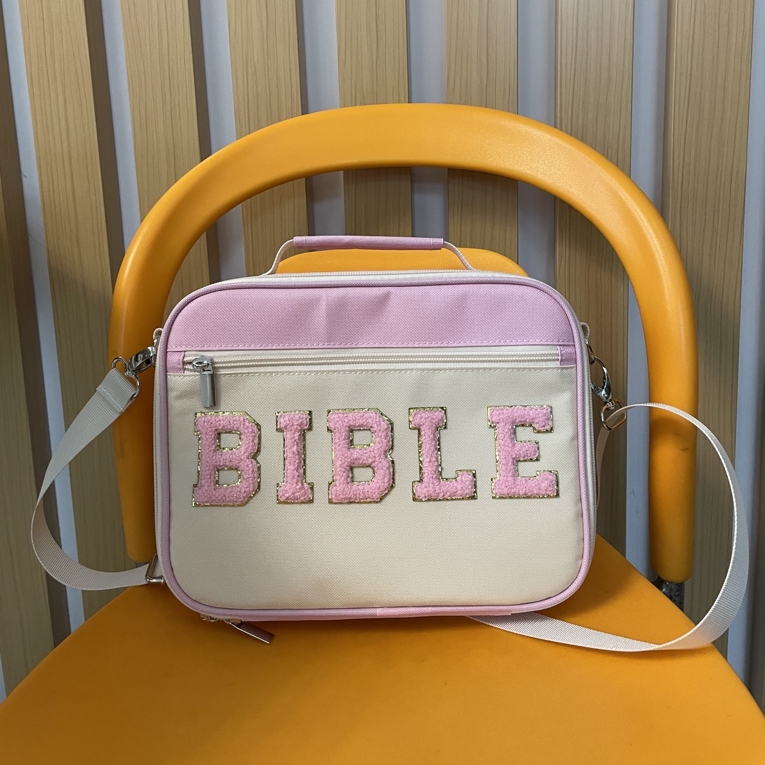 💝🌸 Pretty Floral Bible Bag for Women - Perfect Gift for Holidays & Special Occasions! 😊🙏