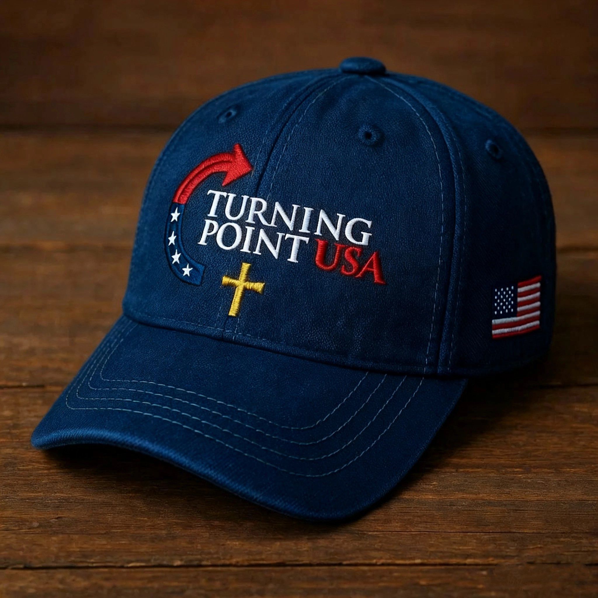 🇺🇸 Turning Point USA Patriotic Cap - Perfect Gift for Holidays & Special Occasions! 🎁 (Breathable, Lightweight & Unisex)