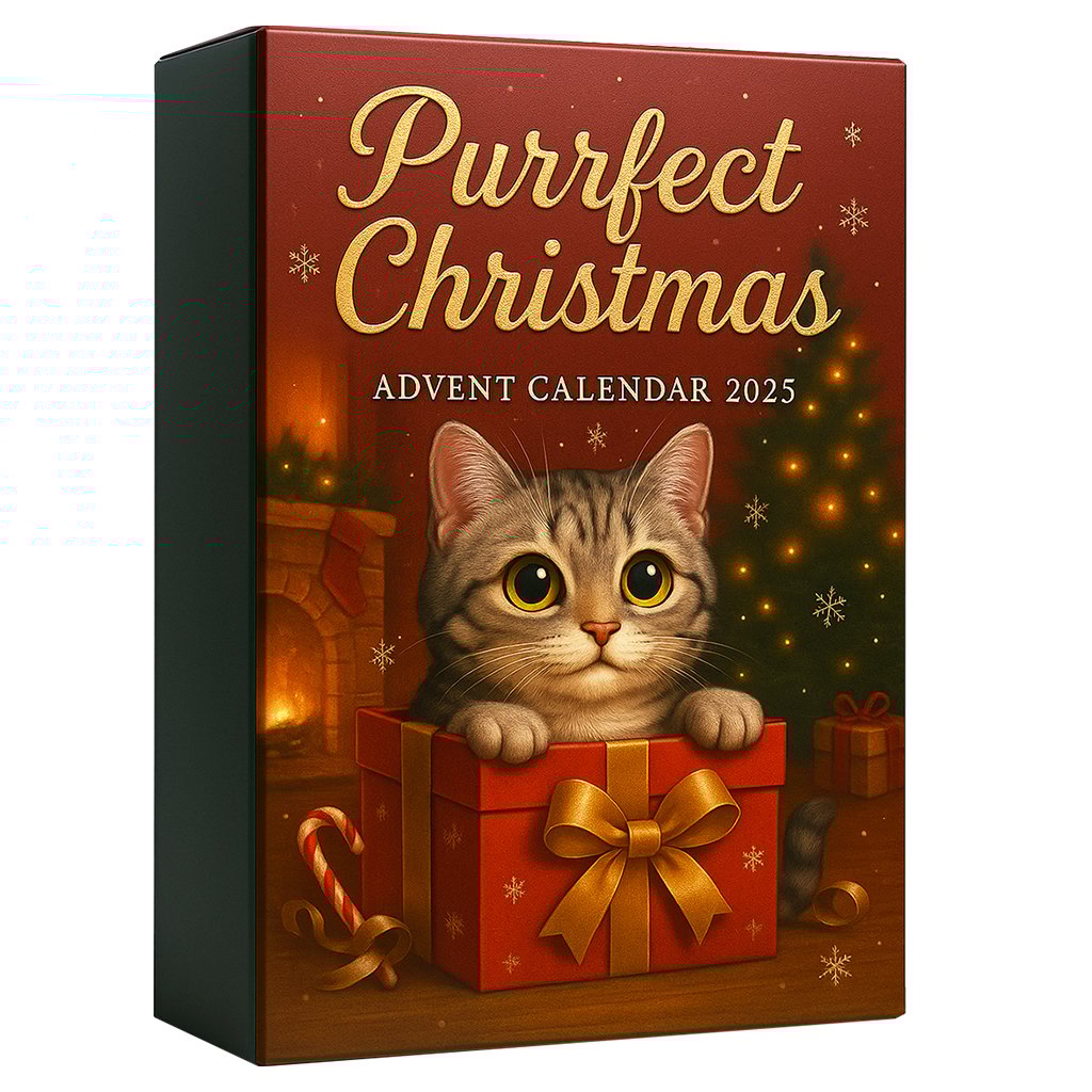 🎄✨ Purrfect Christmas Advent Calendar 2025 – Ideal Holiday Gift 🎁🐱
