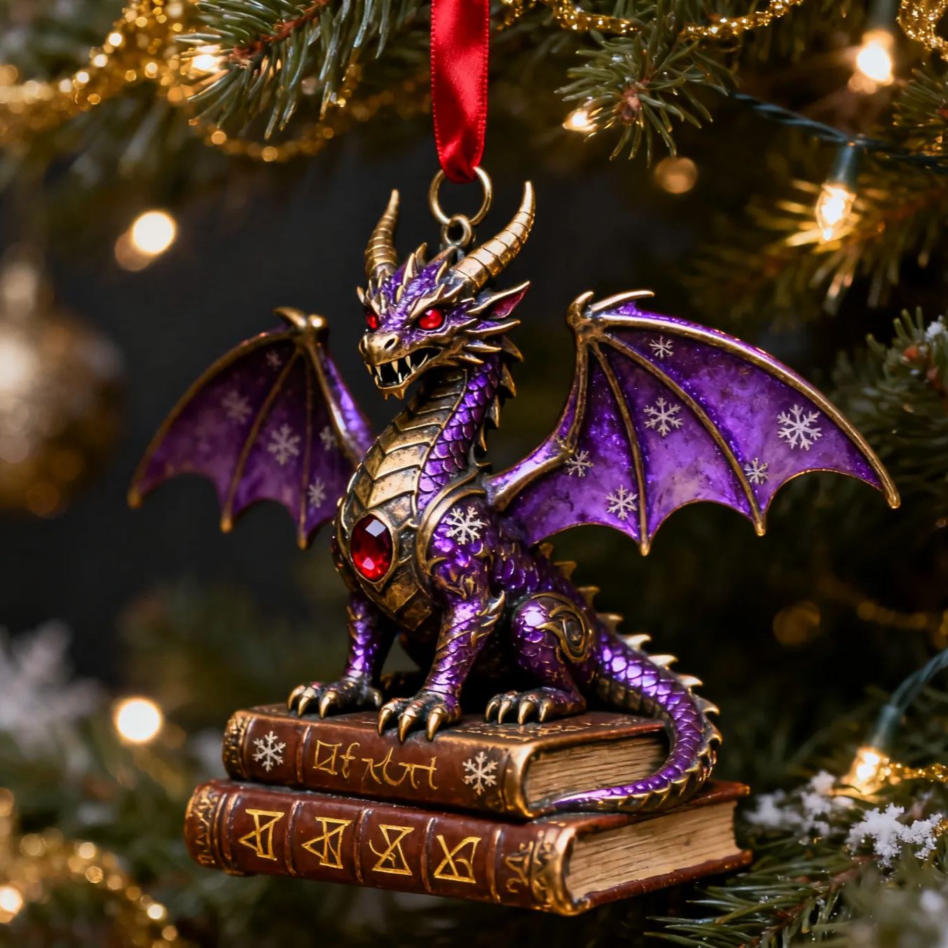 ✨Dragon Christmas Ornament - Perfect Holiday & Special Occasion Gift 🎁🐉