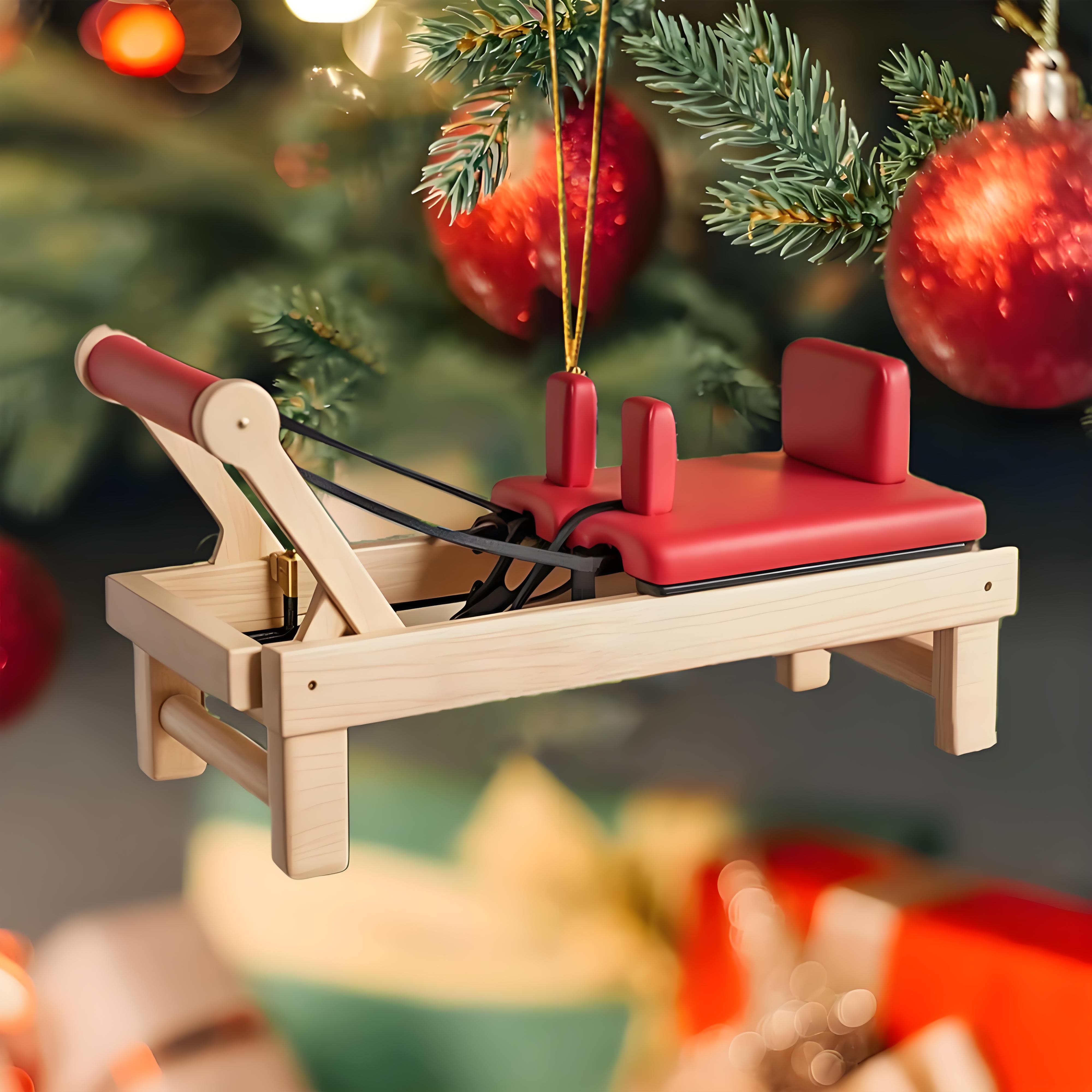 🎁 Mini Pilates Equipment Ornament – Perfect Holiday Gift & Special Occasion Present! ✨