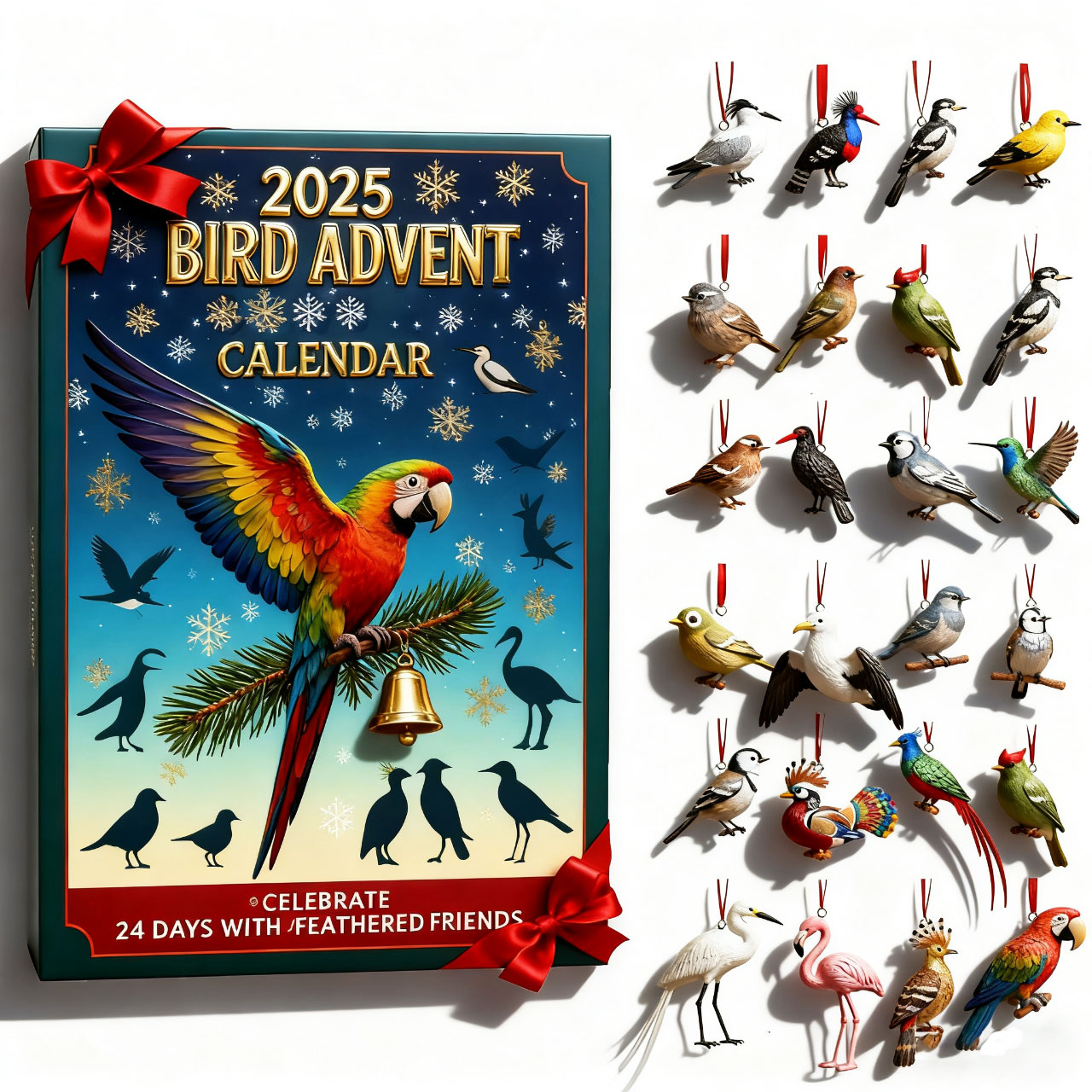 🎁🐦 Bird Advent Calendar 2025 - Perfect Holiday Gift for Special Occasions!