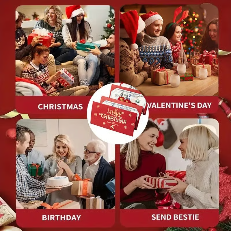 🎁💝 Festive Holiday Cash Gift Envelope - Perfect Christmas & Special Occasion Present! 🔥🎄