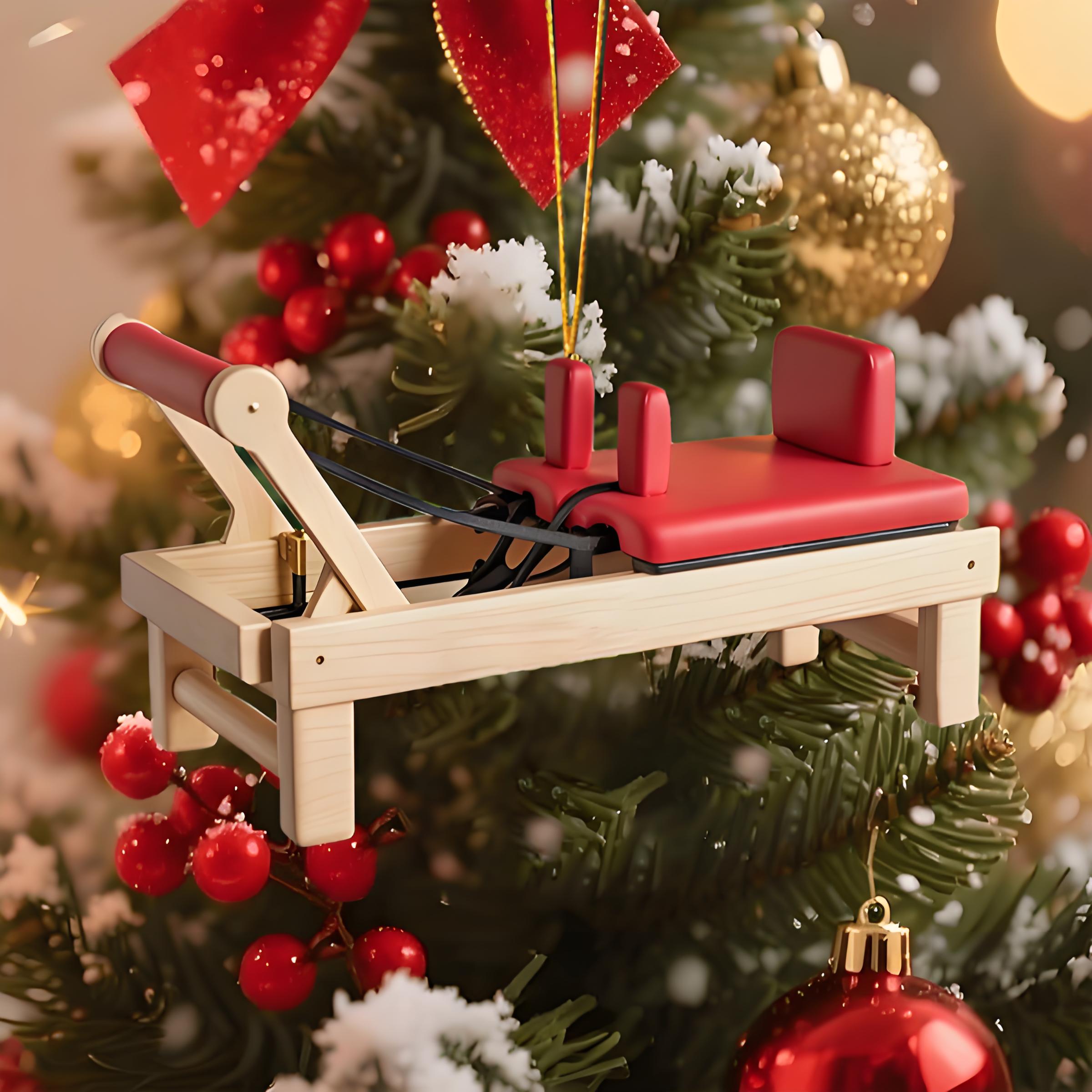 🎁 Mini Pilates Equipment Ornament – Perfect Holiday Gift & Special Occasion Present! ✨