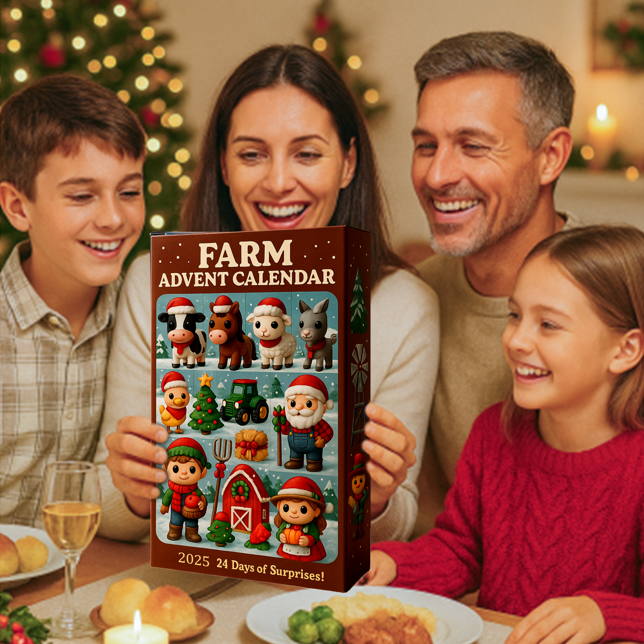 🎄 2025 Farm Advent Calendar - Perfect Holiday Gift 🎁