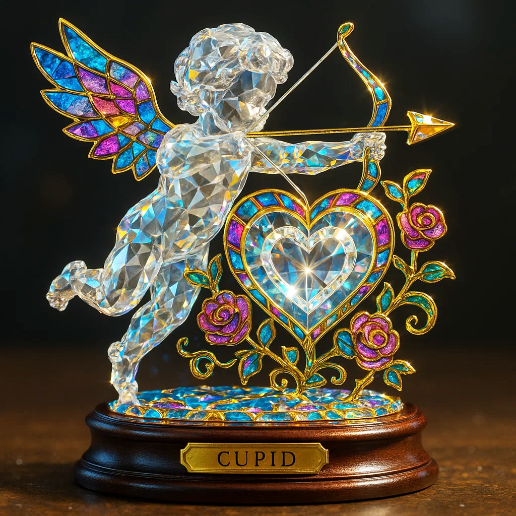 💝 Colorful Cupid Art Decoration – Perfect Gift for Holidays & Special Occasions 🎁