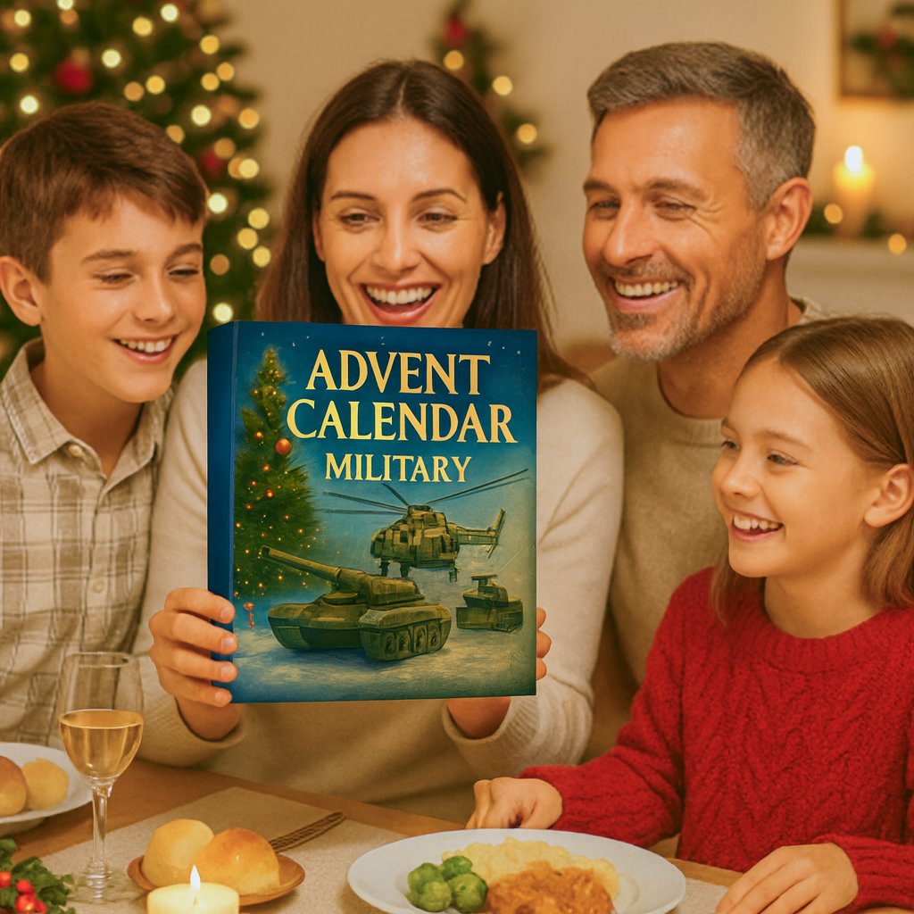 🎁 Ultimate Military Toy Set – 24-Piece Army Gear Advent Calendar, Perfect Holiday Gift for Kids! ⭐