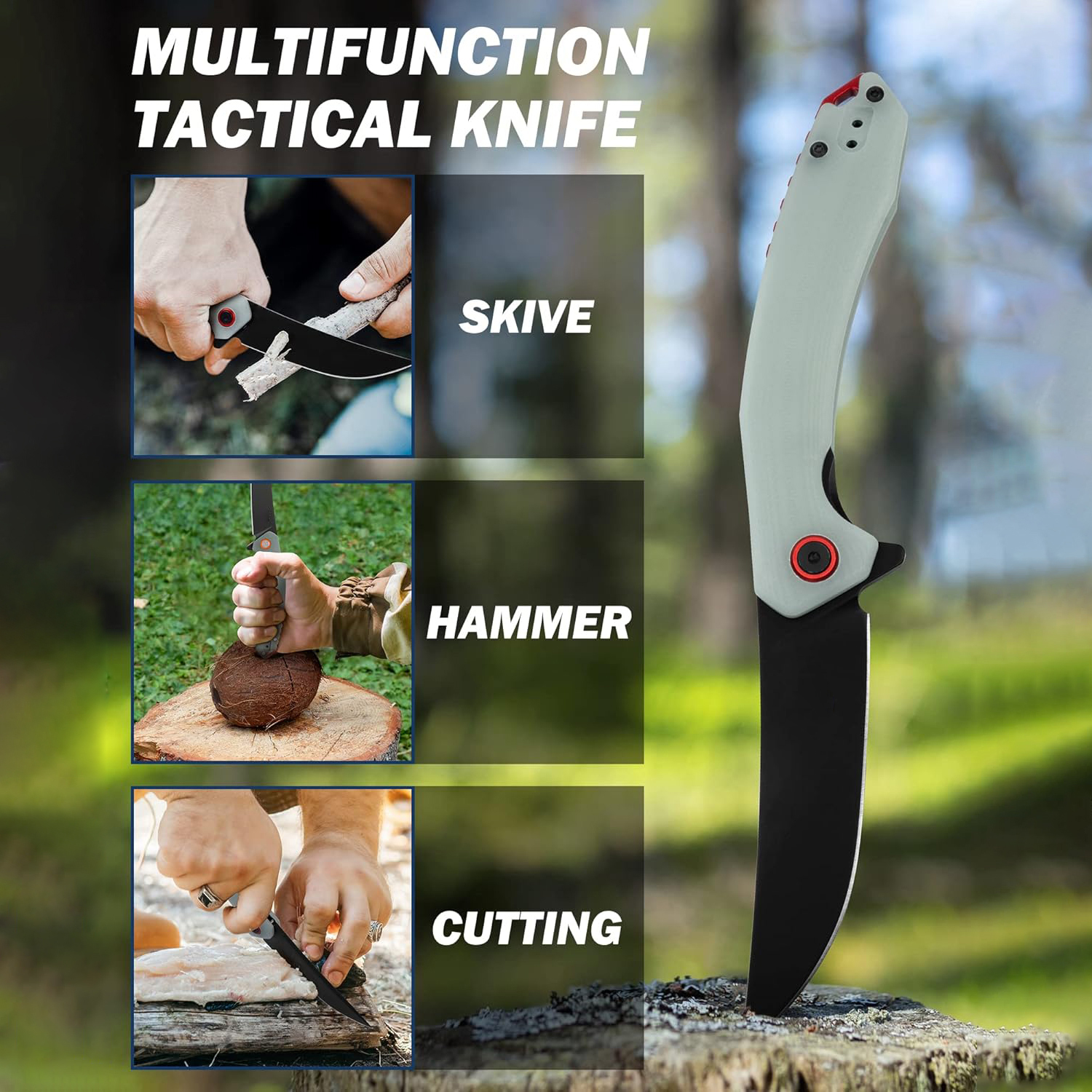 🎁 Perfect Gift Idea! Upgrade Blue Moon G10 Folding Knife for Holidays & Special Occasions 🔪