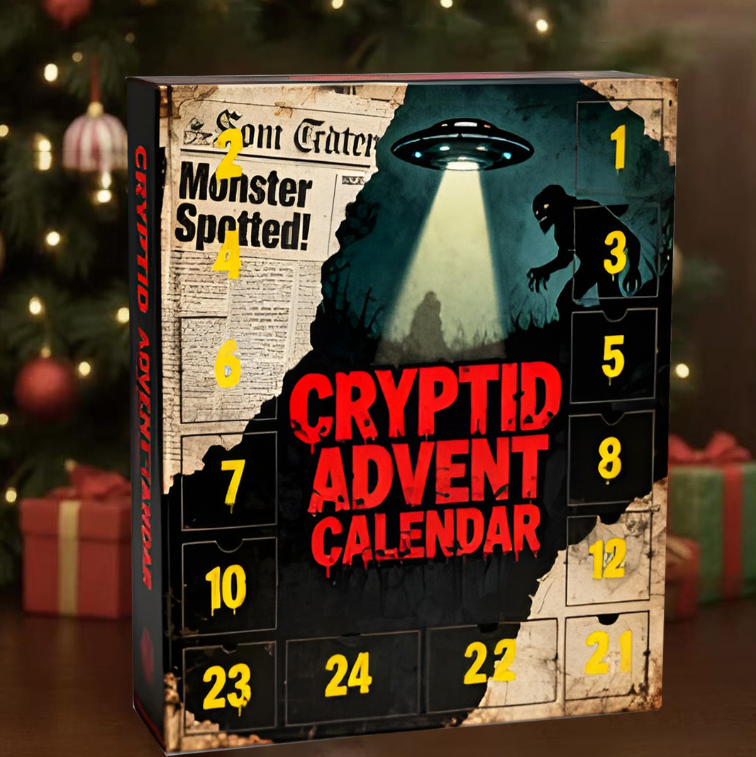 🎄🦍 2025 Cryptid Advent Calendar - The Perfect Holiday Gift for Mystery Lovers! 🎁👽
