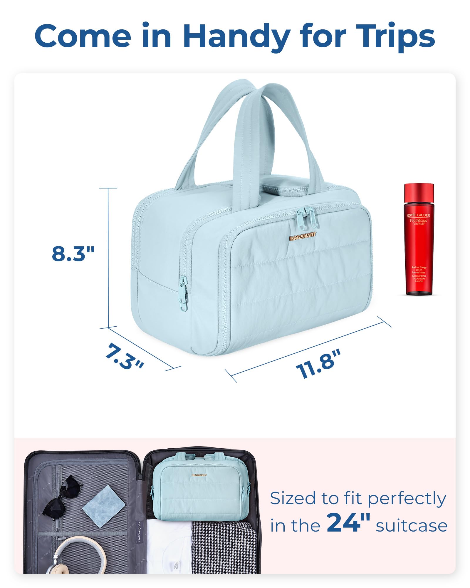 🎁 Spacious Lightweight Travel Bag – Perfect Gift for Holidays & Special Occasions ✈️