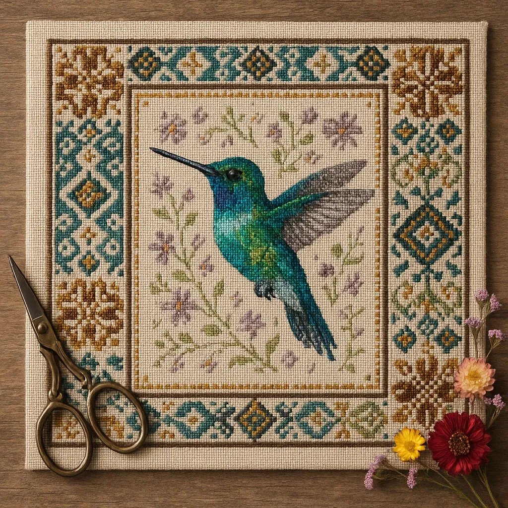 🎄✨ Cardinal Cross Stitch Kit – Perfect Holiday & Special Occasion Gift 🎁💝