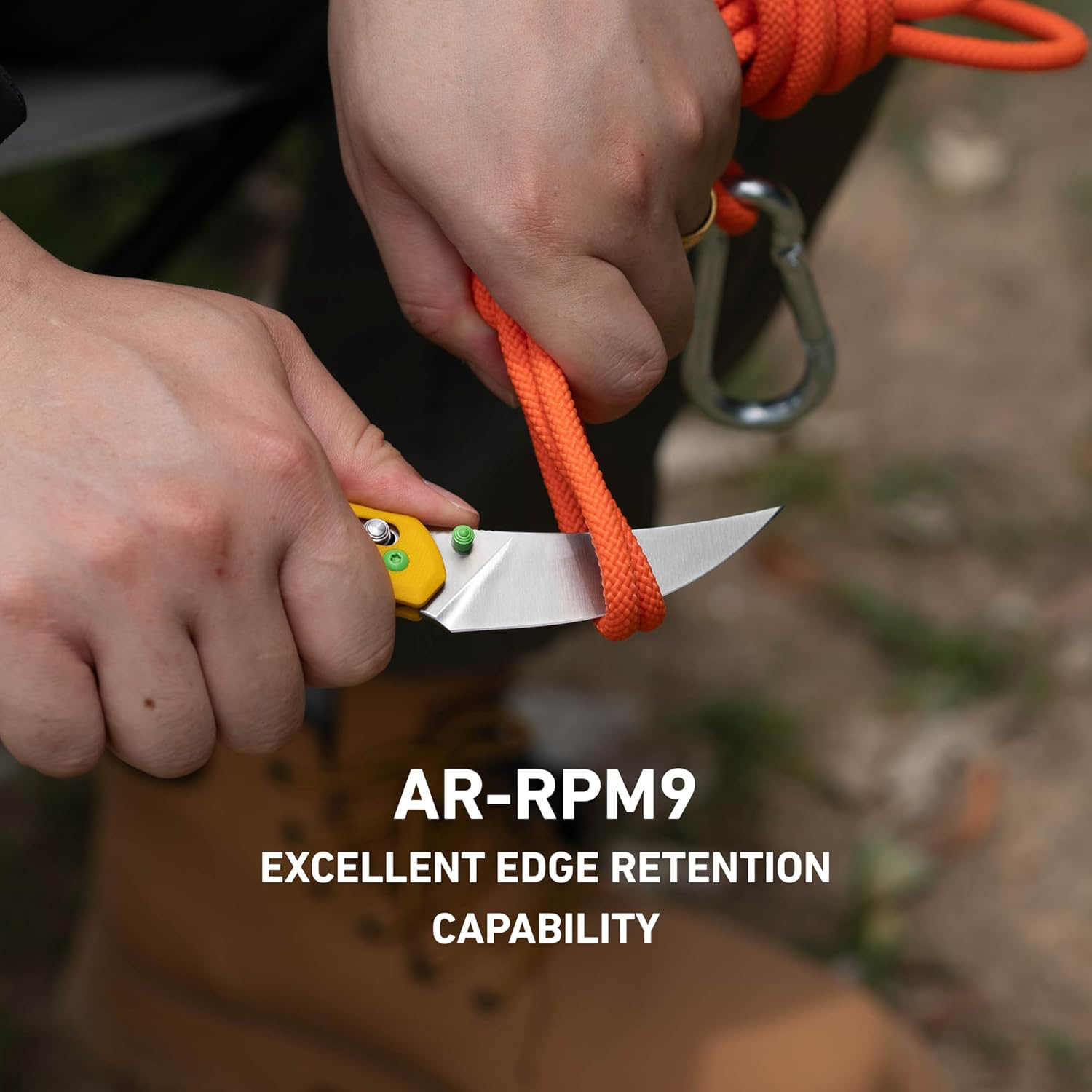 🎁 Premium EDC Pocket Knife with G10 Handle - Perfect Gift for Camping, Hiking & Special Occasions ⛺️