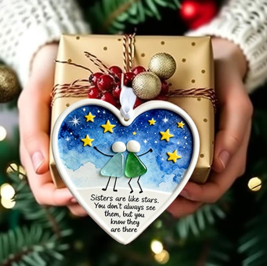 👩🏻‍🤝‍👩🏻 Sisterhood Sea Glass Gift – Perfect for Holidays & Special Occasions 🎁💖