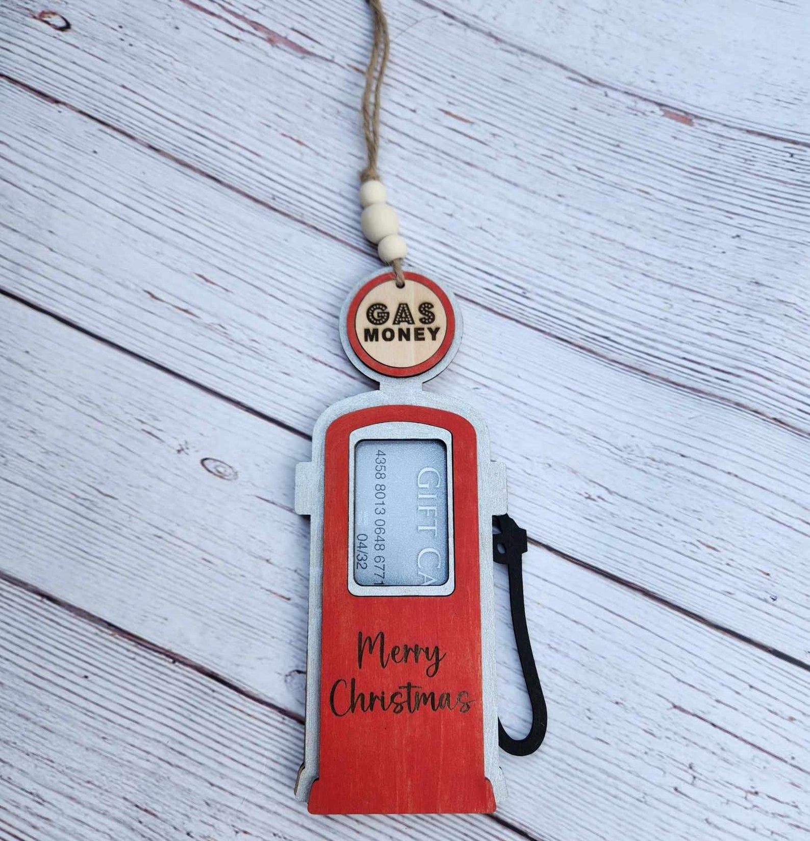 🎄Gas Money Christmas Ornament - Festive Holiday Gift Idea💰