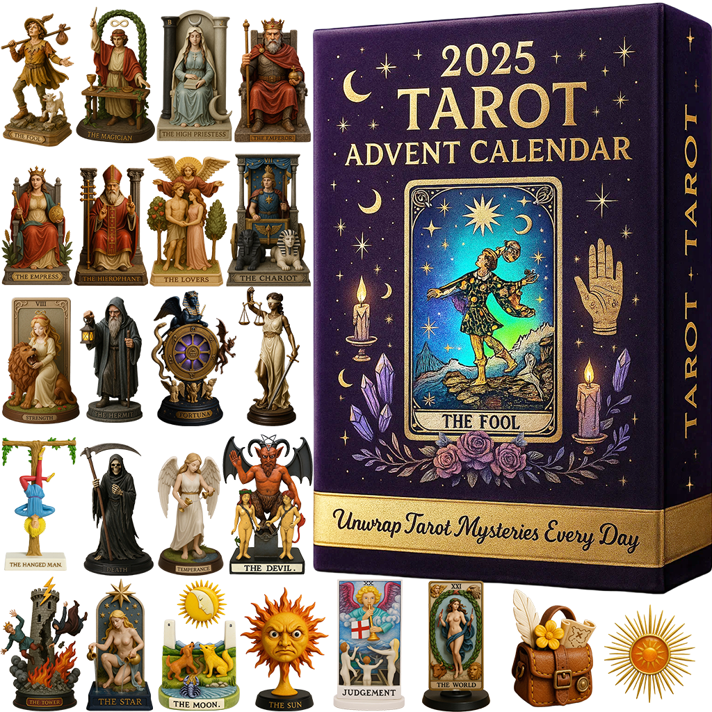 ✨ 2025 Tarot Advent Calendar – Perfect Holiday & Special Occasion Gift 🎁