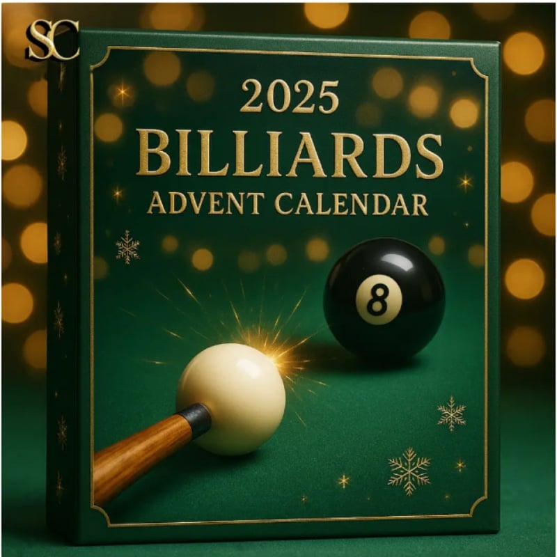 🎁✨ Limited Edition Billiards Advent Calendar 2025 - Perfect Holiday Gift! Only 100 Sets Left! 🎱