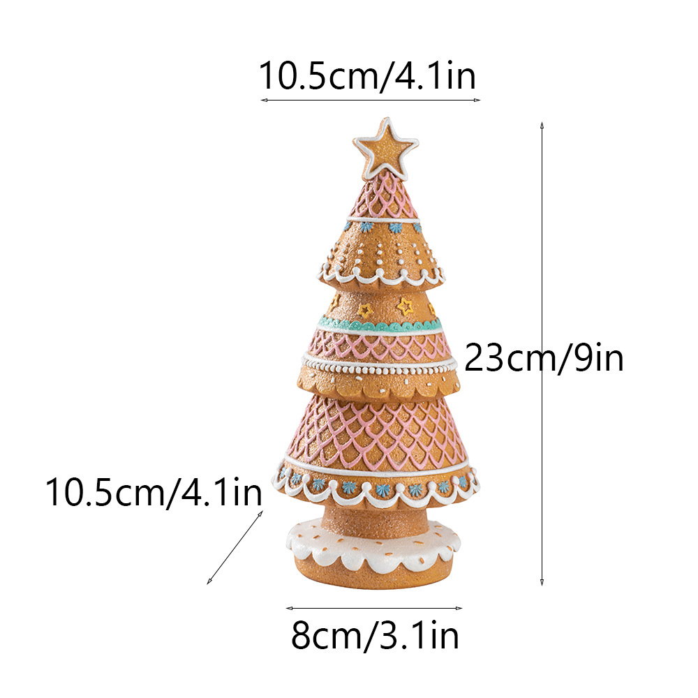 🎄🎁 Gingerbread Christmas Tree Ornament - Perfect Holiday Gift for Special Occasions