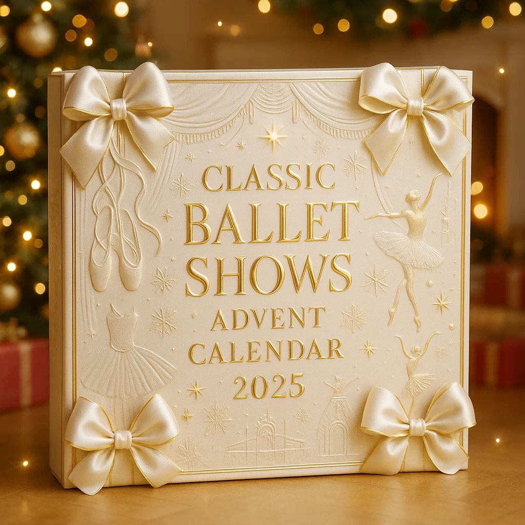 ✨2025 Classic Ballet Shows Advent Calendar – Perfect Holiday Gift for Dance Lovers! 🩰
