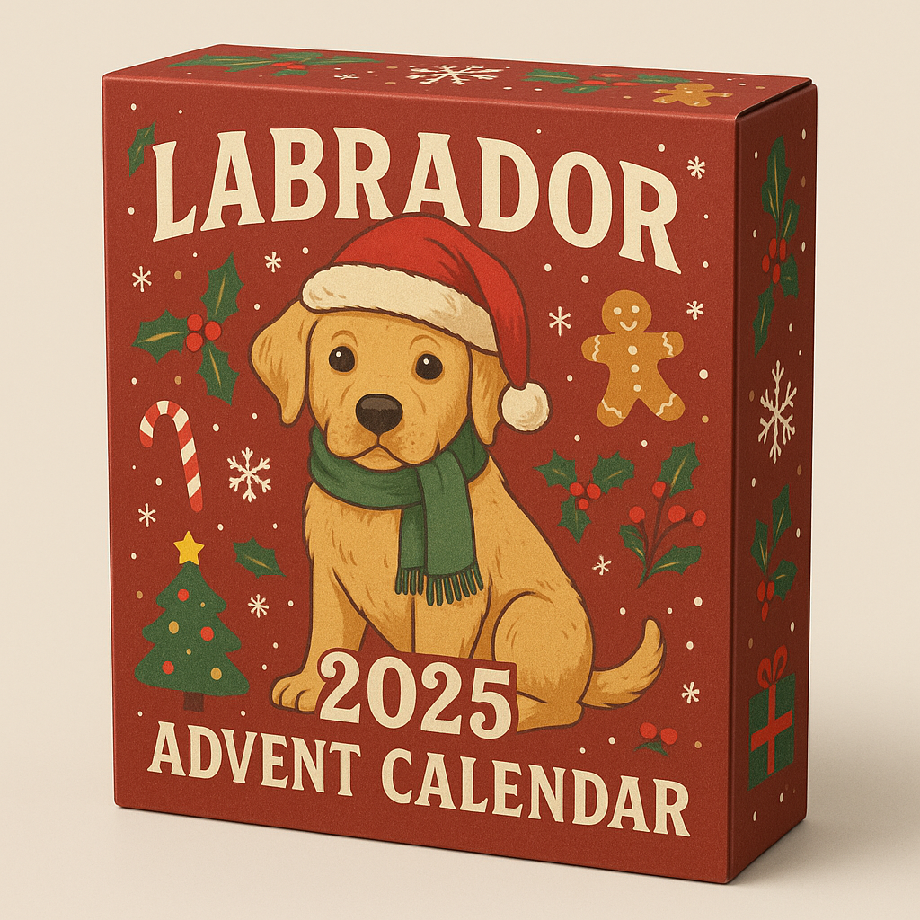 🐕🎁 Labrador 2025 Advent Calendar – Perfect Holiday Gift for Dog Lovers!