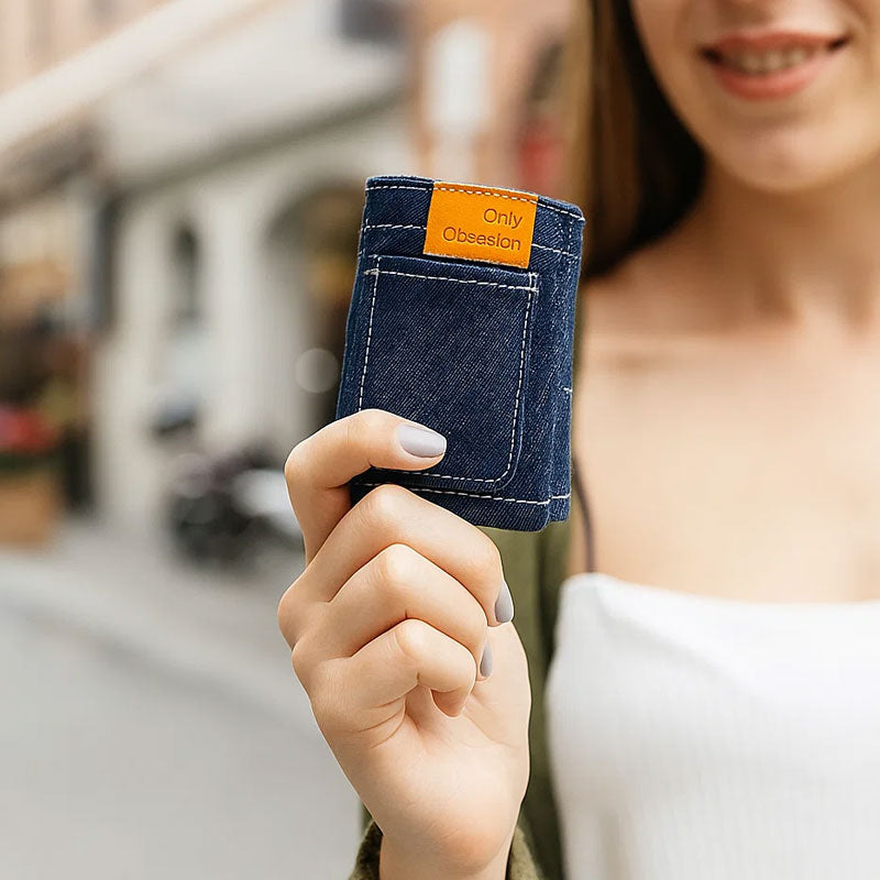 Pocket Pants Mini Jeans Wallet – Perfect Gift for Holidays & Special Occasions! 👖🎁