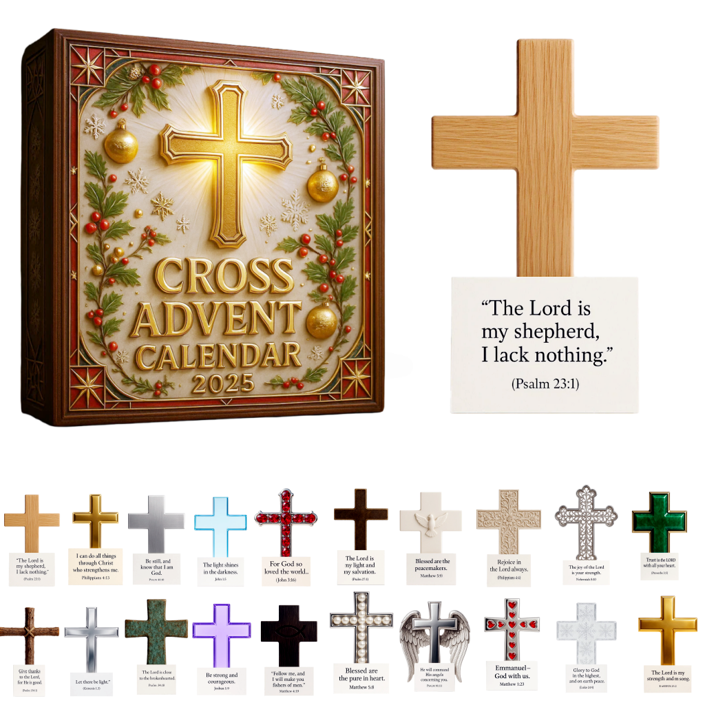🎄Cross Advent Calendar 2025 - Perfect Christmas Gift & Holiday Countdown! ✝️