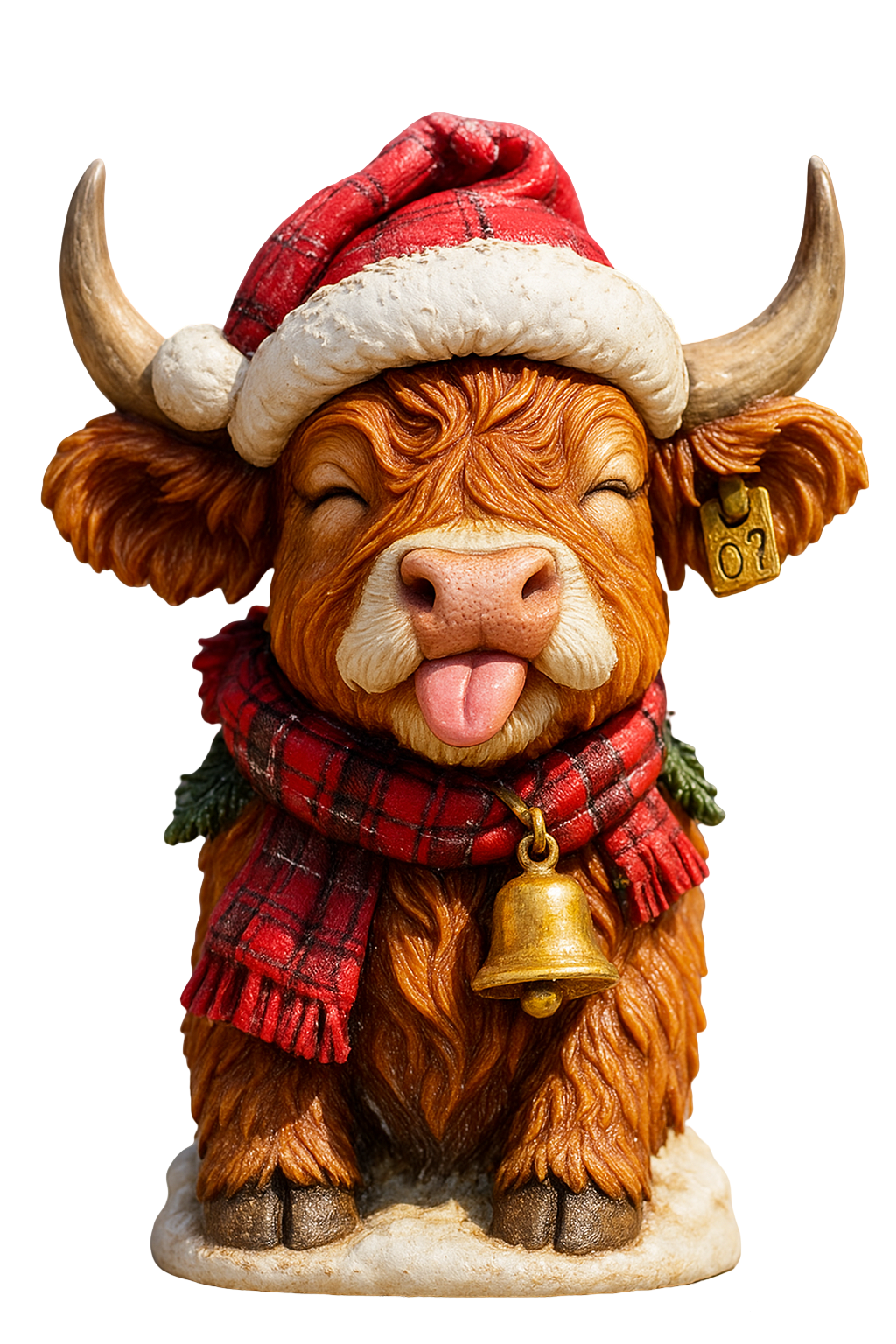 🎁 Highland Cow Advent Calendar 2025 - 24Pcs 3D Handmade Gift for Christmas & Special Occasions 🎄🐮